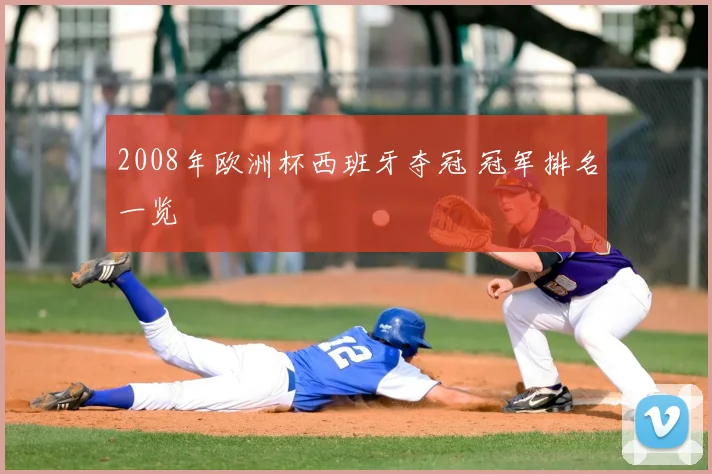 2008年欧洲杯西班牙夺冠 冠军排名一览