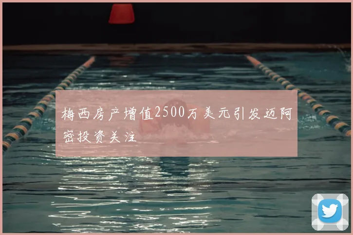 梅西房产增值2500万美元引发迈阿密投资关注